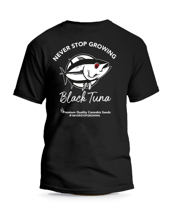 Camiseta negra exclusiva de Black Tuna